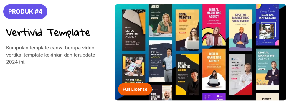 tempplate canva premium, mudah, cepat dan mudah cuan